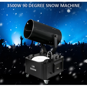 3500w esterno testa mobile fiocchi di neve macchina